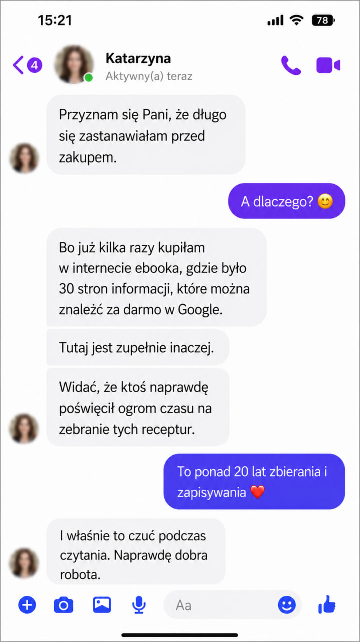 Wiadomość od czytelniczki